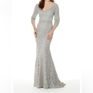 Alyce Paris Mother of the Bride Style 27004 Size 18 Gray